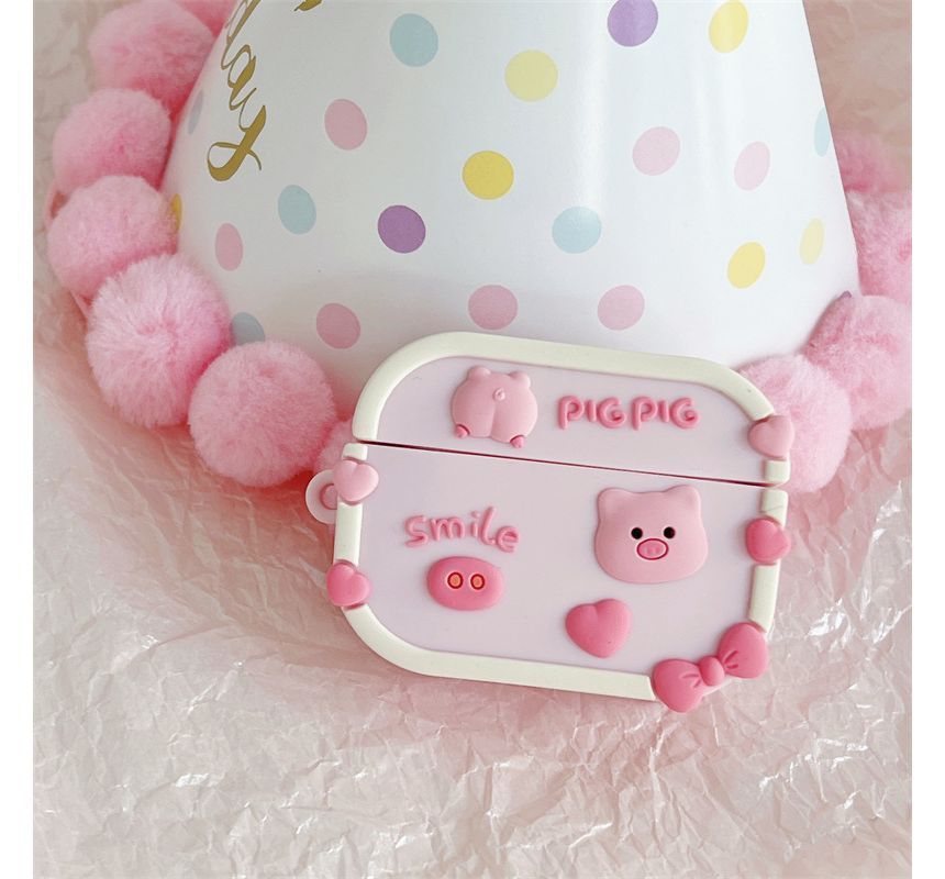 Pig AirPods / Pro Earphone Case Skin SpreePicky