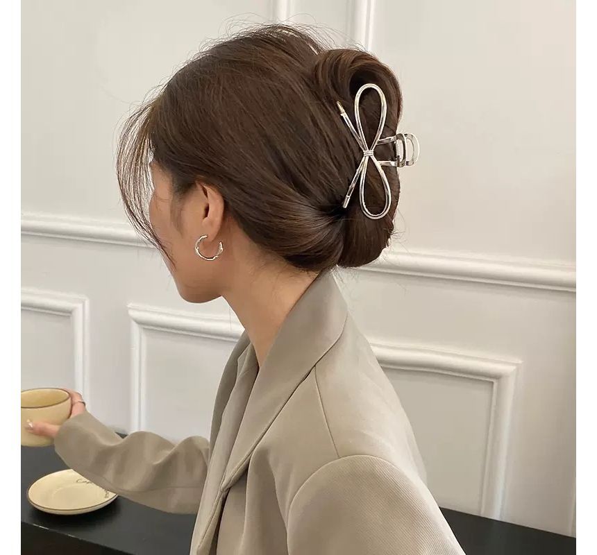 Bow Alloy Hair Clamp SpreePicky