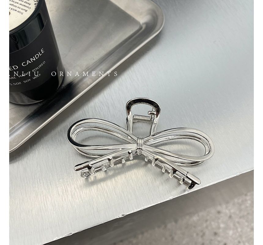 Bow Alloy Hair Clamp SpreePicky