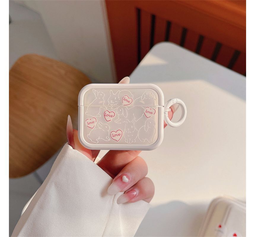 Heart Rabbit AirPods / Pro Earphone Case Skin SpreePicky