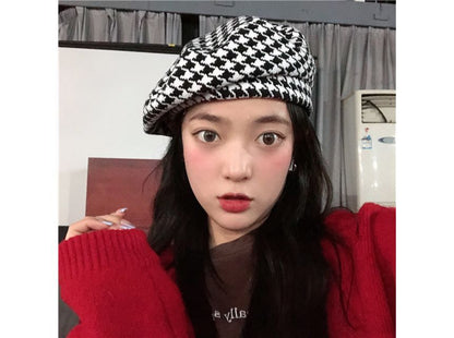 Houndstooth Beret SpreePicky