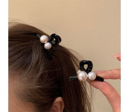 Faux Pearl Mini Hair Clip SpreePicky