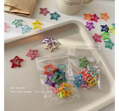 Set of 10: Star Hair Clip SpreePicky