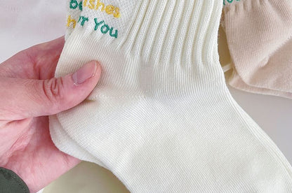 Lettering Socks Set SpreePicky