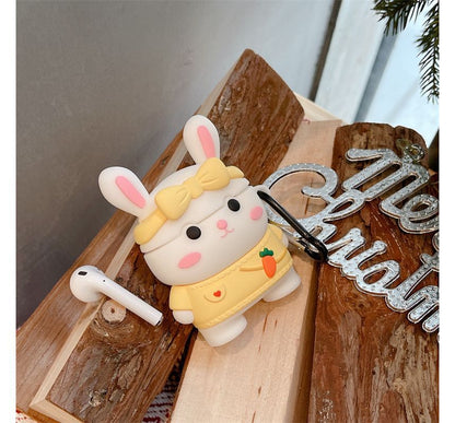 Rabbit AirPods / Pro Earphone Case Skin SpreePicky