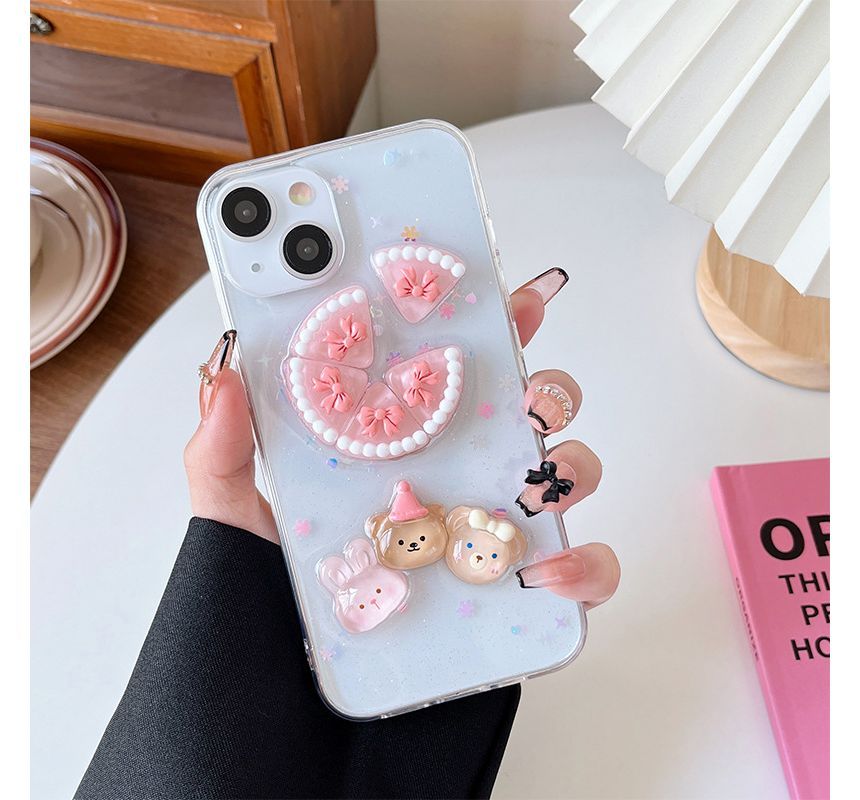 Bear Phone Case - iPhone 14 Pro Max / 14 Pro / 14 Max / 14 / 13 Pro Max / 13 Pro / 13 / 13 mini / 12 Pro Max / 12 Pro / 12 / 12 mini / 11 Pro Max / 11 Pro / 11 / SE / XS Max / XS / XR / X / 8 / 8 Plus / 7 / 7 Plus SpreePicky