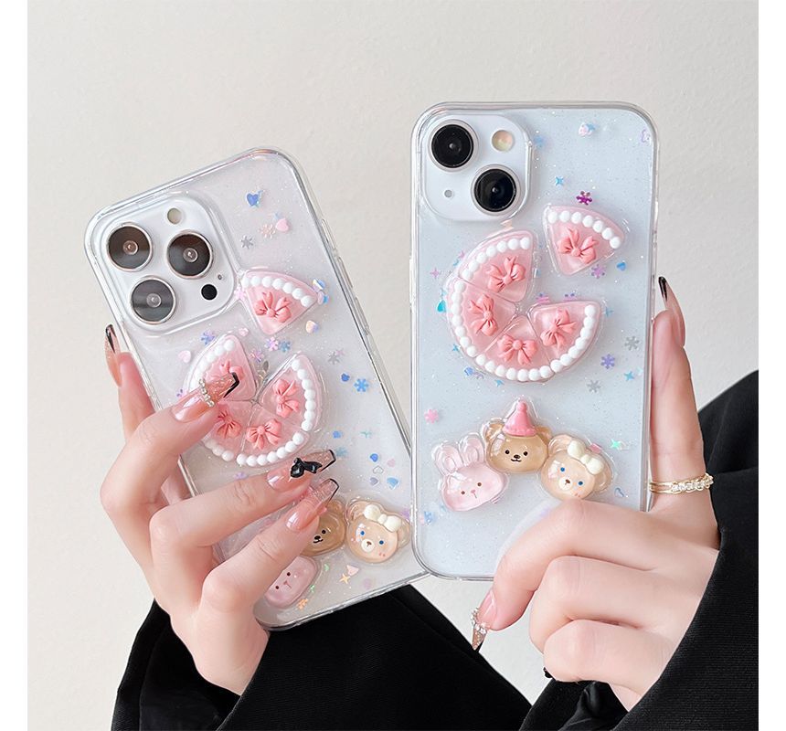 Bear Phone Case - iPhone 14 Pro Max / 14 Pro / 14 Max / 14 / 13 Pro Max / 13 Pro / 13 / 13 mini / 12 Pro Max / 12 Pro / 12 / 12 mini / 11 Pro Max / 11 Pro / 11 / SE / XS Max / XS / XR / X / 8 / 8 Plus / 7 / 7 Plus SpreePicky