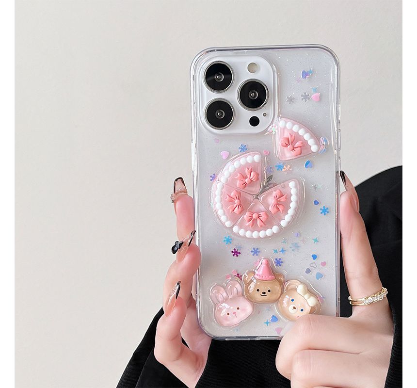 Bear Phone Case - iPhone 14 Pro Max / 14 Pro / 14 Max / 14 / 13 Pro Max / 13 Pro / 13 / 13 mini / 12 Pro Max / 12 Pro / 12 / 12 mini / 11 Pro Max / 11 Pro / 11 / SE / XS Max / XS / XR / X / 8 / 8 Plus / 7 / 7 Plus SpreePicky