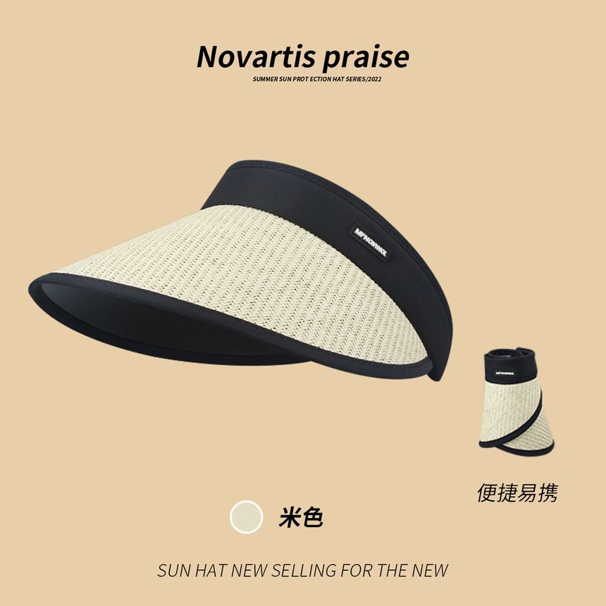 Straw Sun Visor SpreePicky