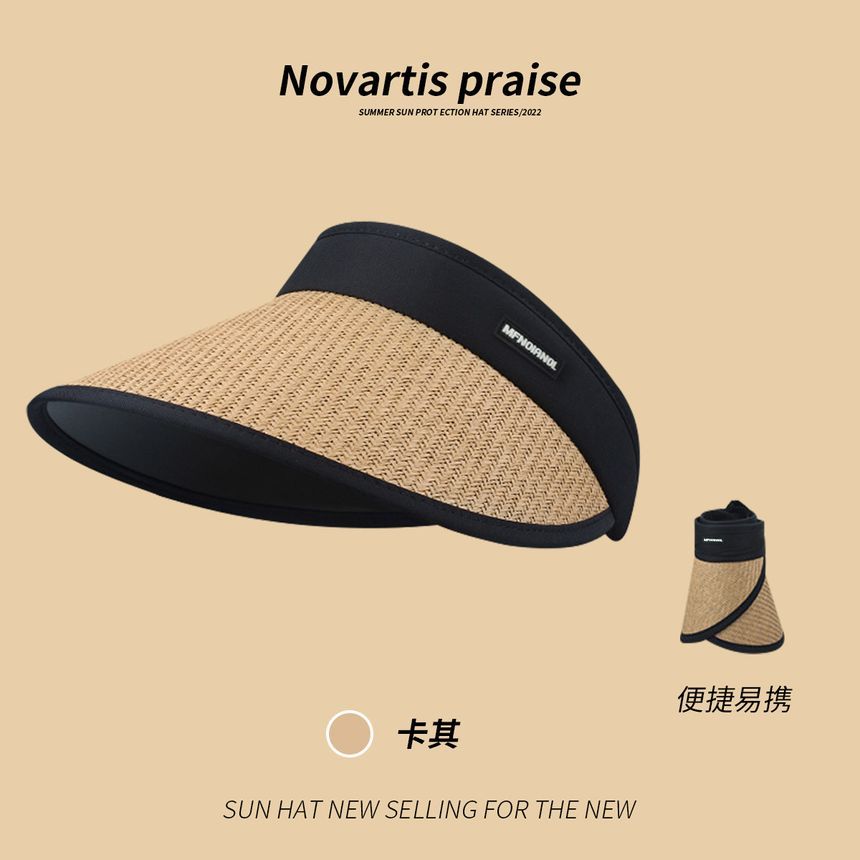 Straw Sun Visor SpreePicky