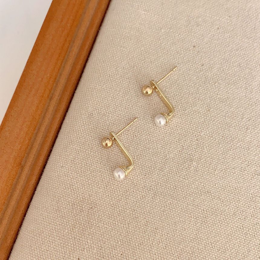 Faux Pearl Alloy Earring (various designs) SpreePicky