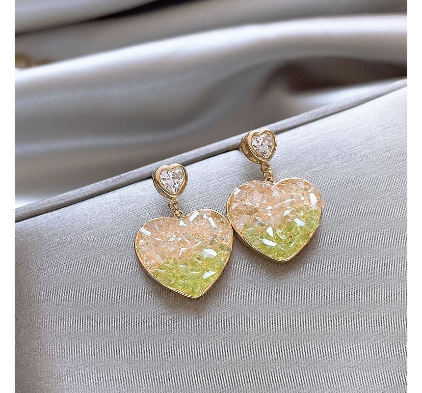 Heart Gradient Alloy Earring (various designs) SpreePicky