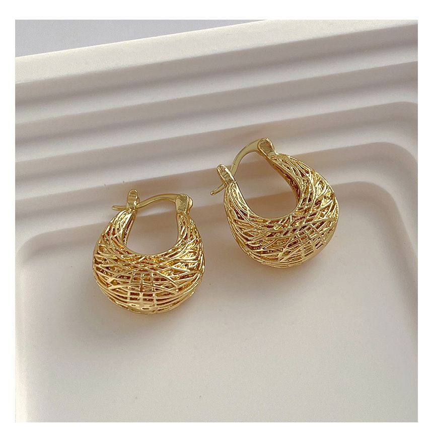 U Shape Alloy Earring SpreePicky