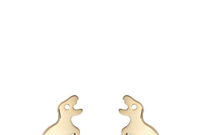 Polished Dinosaur Alloy Earring SpreePicky