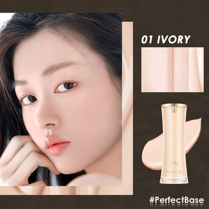 PerfectBase Lasting Poreless Liquid Matte Foundation SpreePicky