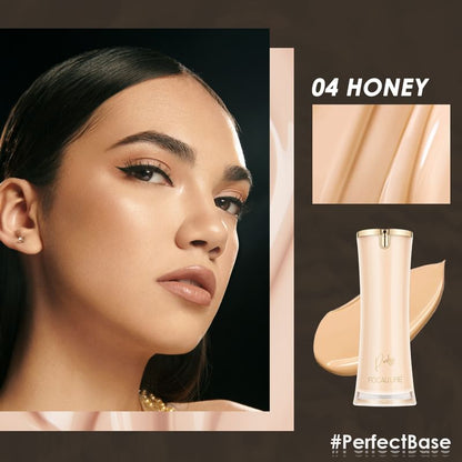 PerfectBase Lasting Poreless Liquid Matte Foundation SpreePicky