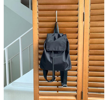 Nylon Flap Backpack SpreePicky