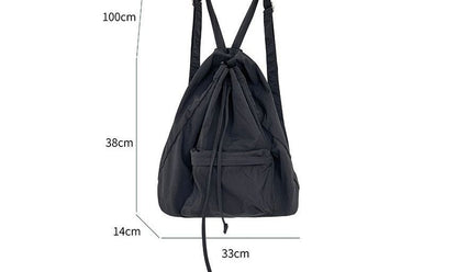 Nylon Drawstring Backpack SpreePicky