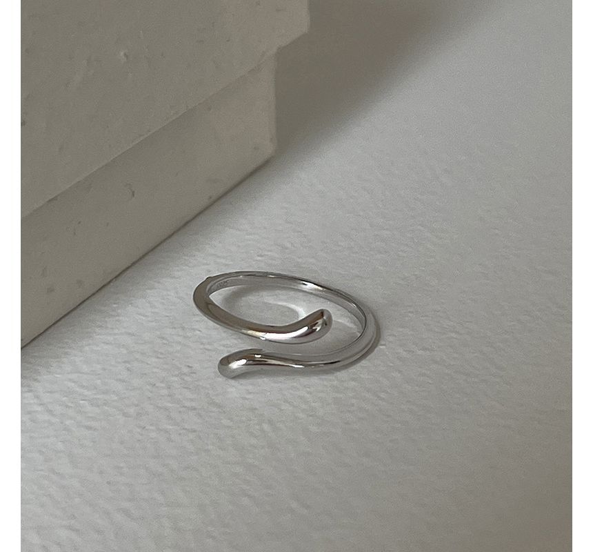 Moonstone Alloy Open Ring / Irregular Alloy Open Ring SpreePicky