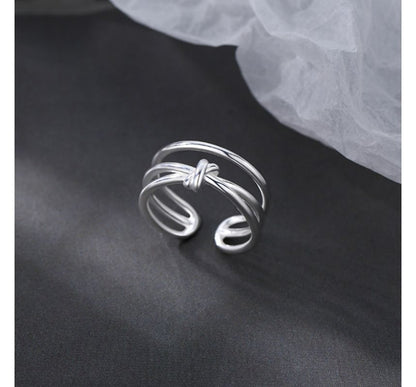 Knot Layered Open Ring SpreePicky