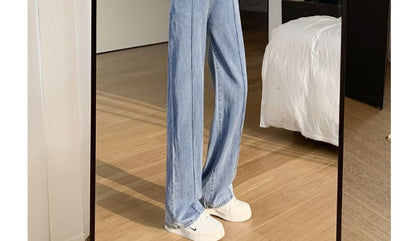 High Rise Straight Leg Jeans SpreePicky