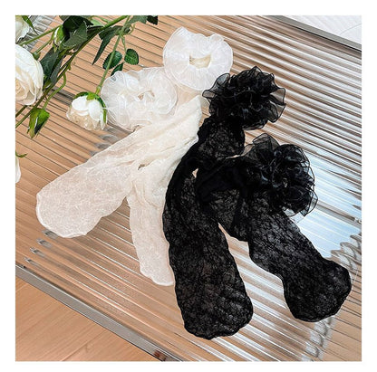 Ruffled Organza Socks SpreePicky