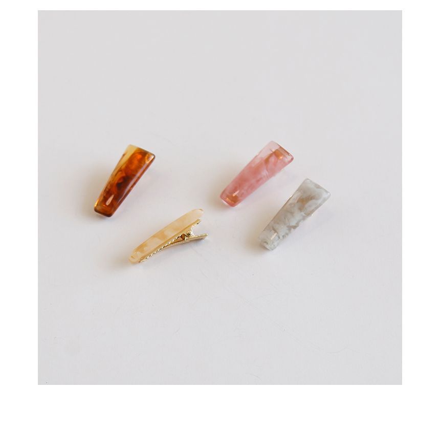 Geometric Resin Hair Clip (various designs) mySite