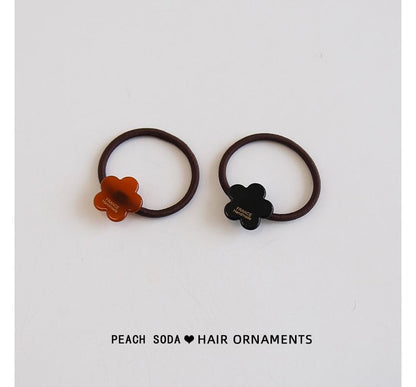 Floral Acetate Hair Tie mySite