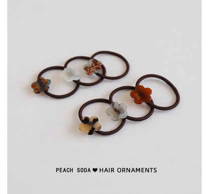 Floral Acetate Hair Tie mySite