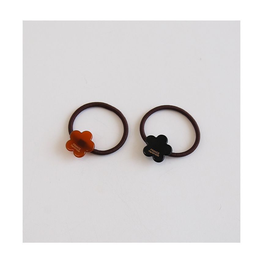 Floral Acetate Hair Tie mySite