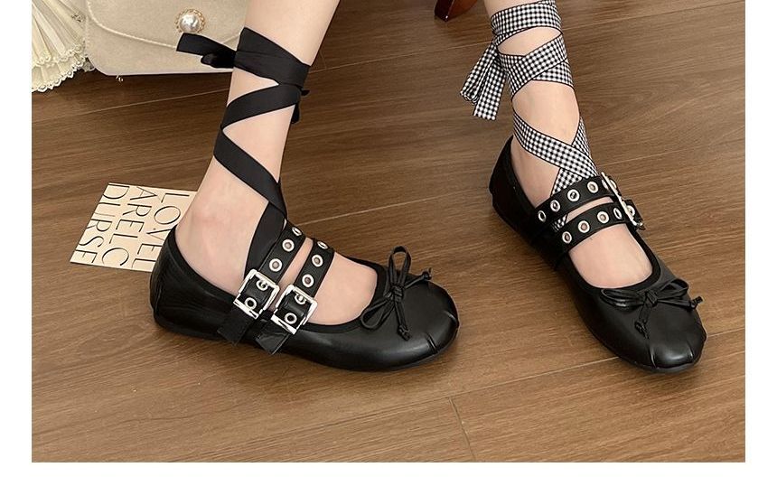 Plain Buckled Mary Jane Shoes mySite