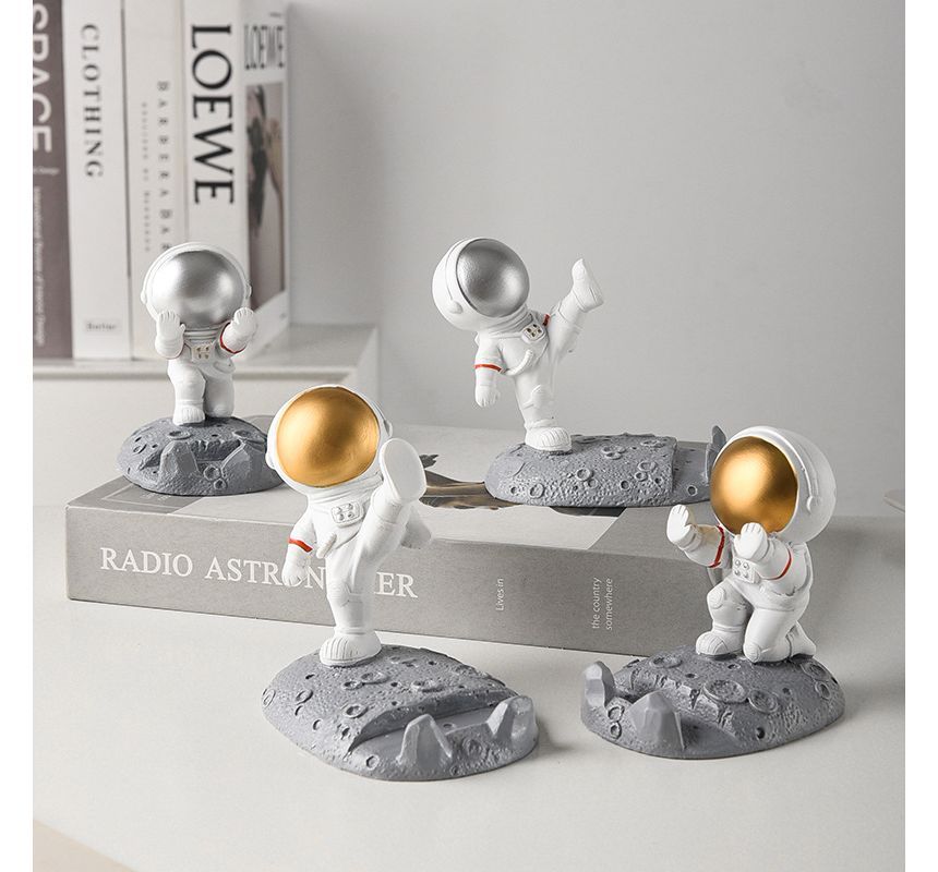 Astronaut Resin Desktop Phone Tablet Stand SpreePicky