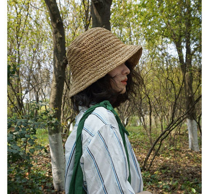 Straw Bucket Hat SpreePicky