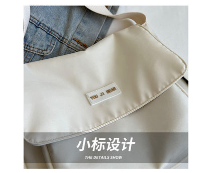 Plain Label Applique Flap Crossbody Bag SpreePicky