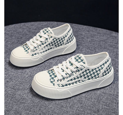 Houndstooth Sneakers SpreePicky