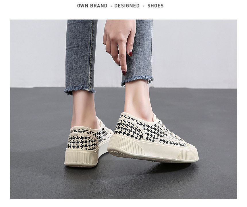 Houndstooth Sneakers SpreePicky