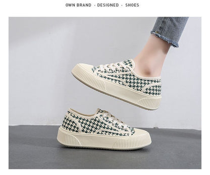 Houndstooth Sneakers SpreePicky