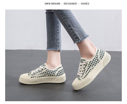 Houndstooth Sneakers SpreePicky