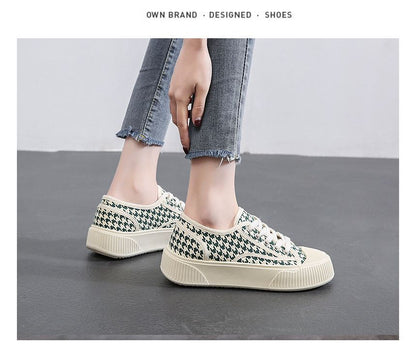 Houndstooth Sneakers SpreePicky