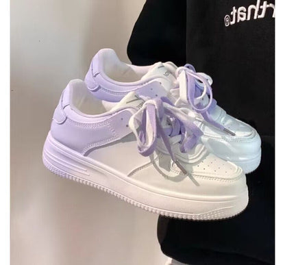 Ombre Platform Sneakers SpreePicky