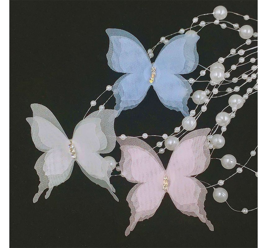 Butterfly Ribbon Choker SpreePicky