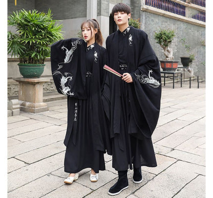 Couple Matching Traditional Chinese Embroidered Jacket / Top / Skirt / Set SpreePicky