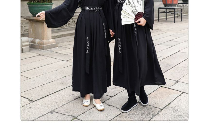 Couple Matching Traditional Chinese Embroidered Jacket / Top / Skirt / Set SpreePicky