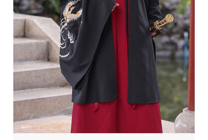 Traditional Chinese Open Front Jacket SpreePicky