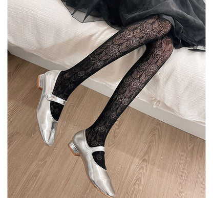 Balletcore Lace Tights SpreePicky