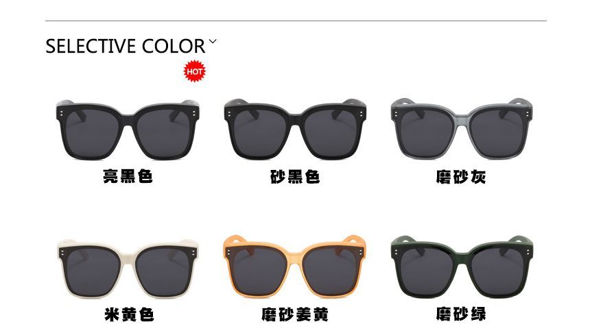 Square Polished Sunglasses SpreePicky