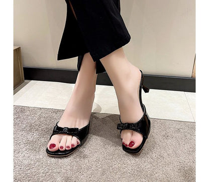 High Heel Bow Sandals mySite