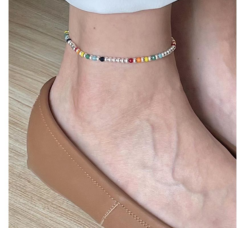 Bead Alloy Anklet SpreePicky