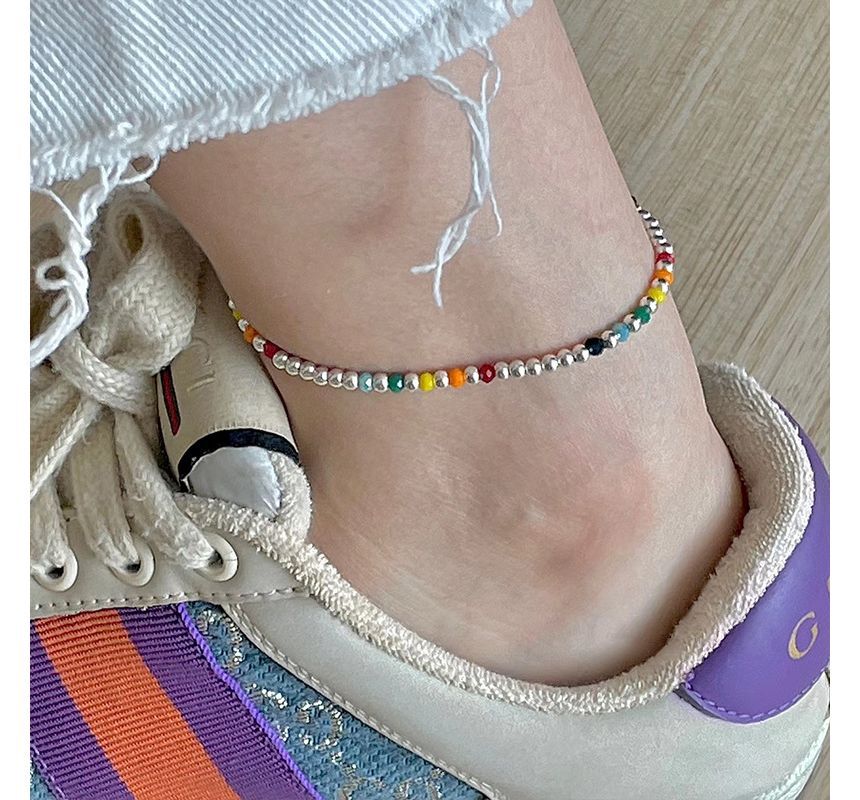 Bead Alloy Anklet SpreePicky