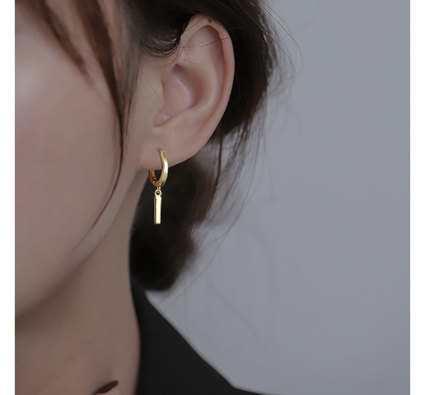 Bar Alloy Dangle Earring SpreePicky